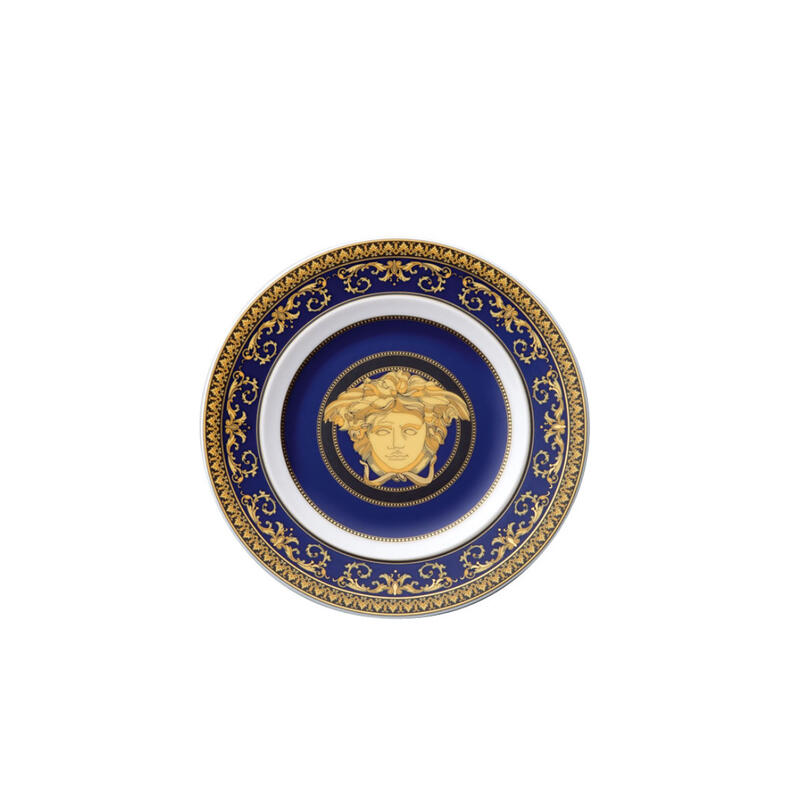 Rosenthal Versace Medusa blue plate