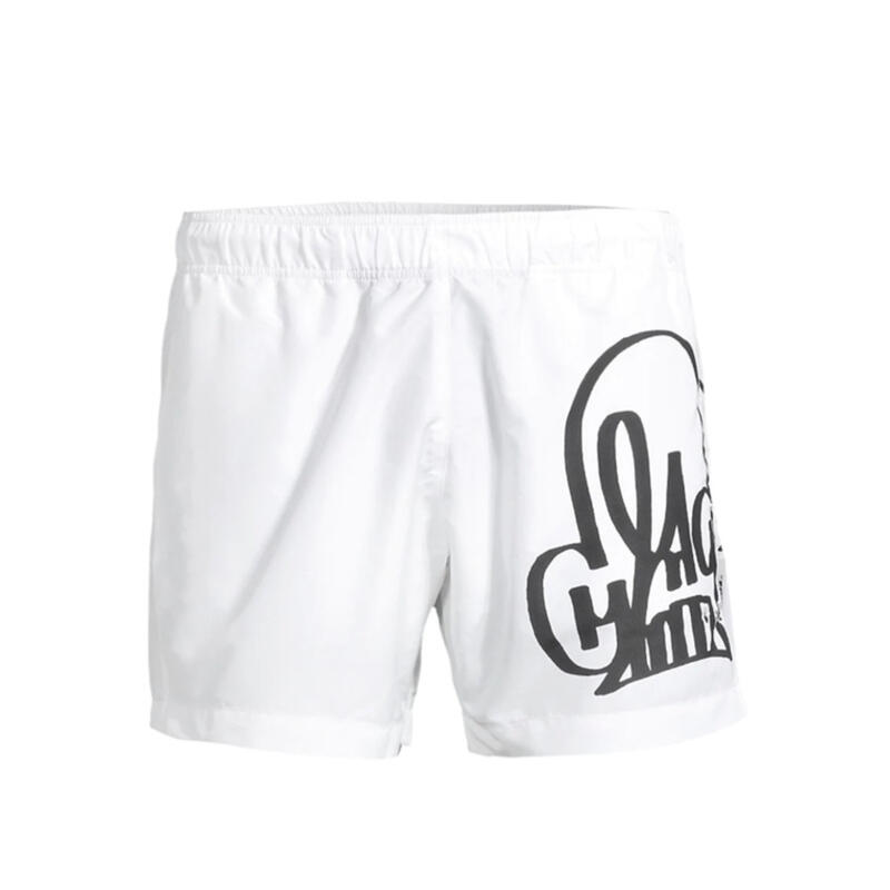 Off-White x KATSU Skull Print Swim Trunks