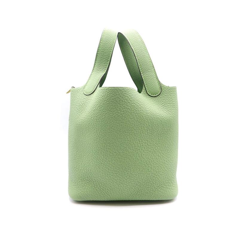 Hermès Picotin 18 Vert Criquet with Gold Hardware