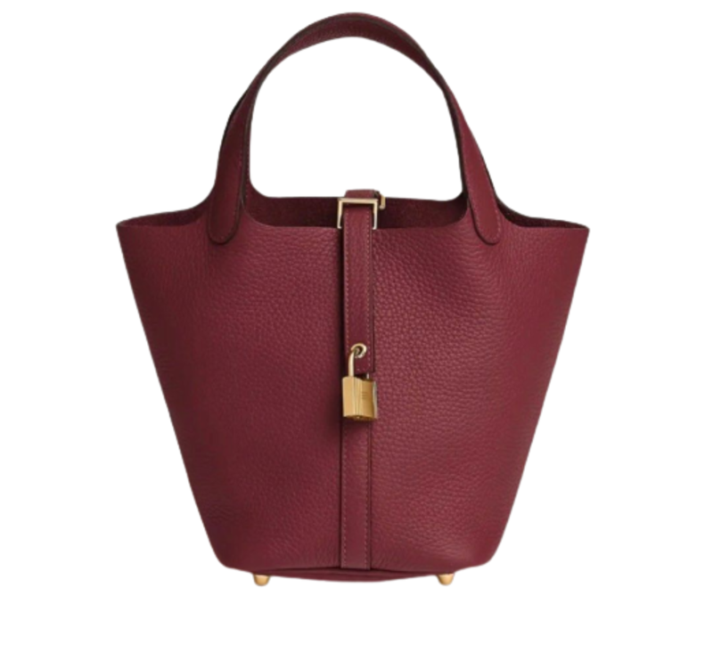 Hermès Picotin 18 Rouge H with Gold Hardware