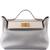 Hermès Mini 24/24 Beton with Gold Hardware