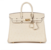 Hermès Birkin 25 Ostrich Nata Boreal