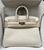 Hermès Birkin 25 Ostrich Nata Boreal