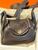 Hermès Mini Lindy Ebene Tourillon Clemence