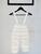 Moncler Enfant White Down Padded Baby Snowsuit