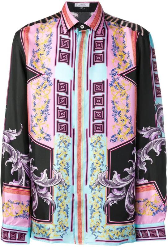 Versace Tokyo Night Silk Shirt
