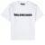 Balenciaga White Blurry Logo T-Shirt
