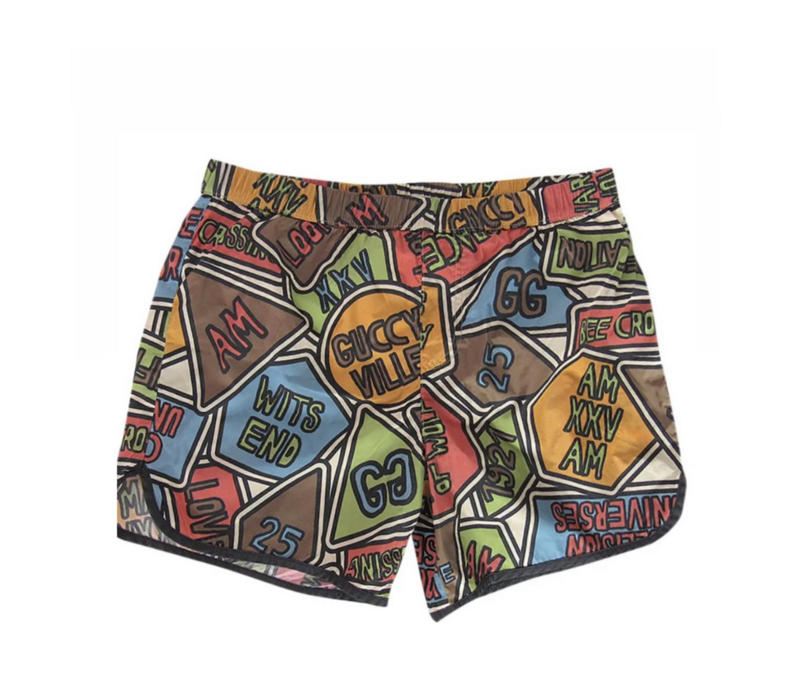 Gucci boy's swimsuit shorts