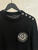 Balmain Badge Embroidered Sweater