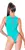 The Gold Key Cut Out Swimsuit - Acquamarine