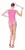 The Gold Key Cut Out Swimsuit - Pink