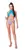 The Gold Key Twist Bikini - Blue