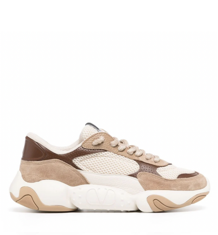 Valentino Garavani Bubbleback Panelled Chunky Sneakers