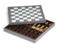 Pinetti Chess & Checkers Game Board