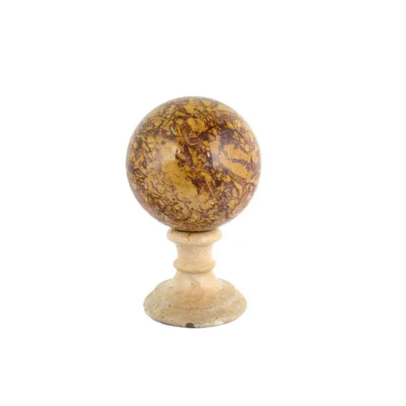 Bronzetto Galileo Marble Sphere Paperweight