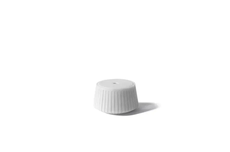 FiammettaV Striped Objects Holder White