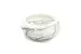 FiammettaV Tango tray in satin Arabescato marble White