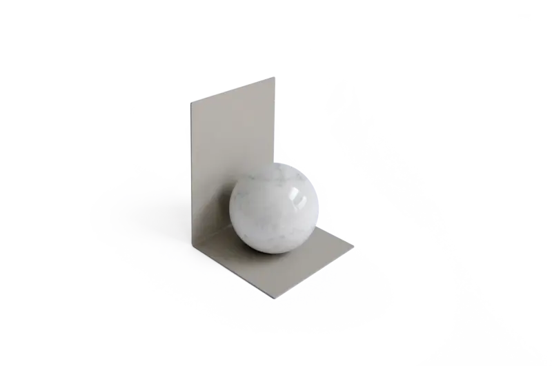 FiammettaV Bookend with Sphere