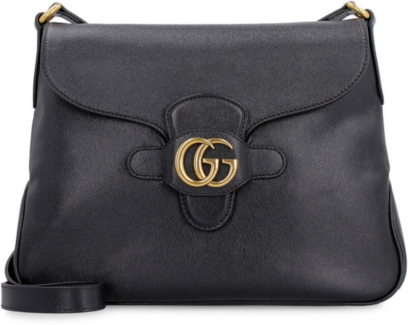 Gucci Dahila Leather Crossbody Bag
