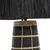 Bazar Bizar The Naxos Table Lamp - Black Natural