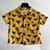 Palm Angels Kids Printed Cotton Bowling Shirt