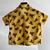 Palm Angels Kids Printed Cotton Bowling Shirt