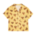 Palm Angels Kids Printed Cotton Bowling Shirt