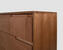 Ebanisteria Gambella Three-Drawer Nordic Style Solid Cherry Wood Dresser