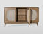 Ebanisteria Gambella Scandinavian Sideboard with Vienna Straw Doors