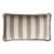 Lo Decor Pillow Beige With Fringes And Piping Set of 2