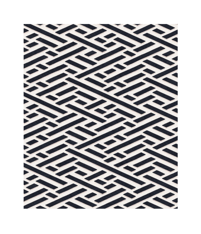 Atelier Tapis Rouge Sinfonia Collection Rug Notturno Nero