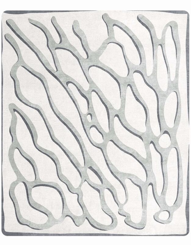 Atelier Tapis Rouge Tratto Collection Rug Tratto Grigio