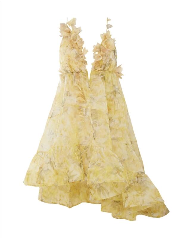 Zimmermann Harmony Asymmetrical Dress