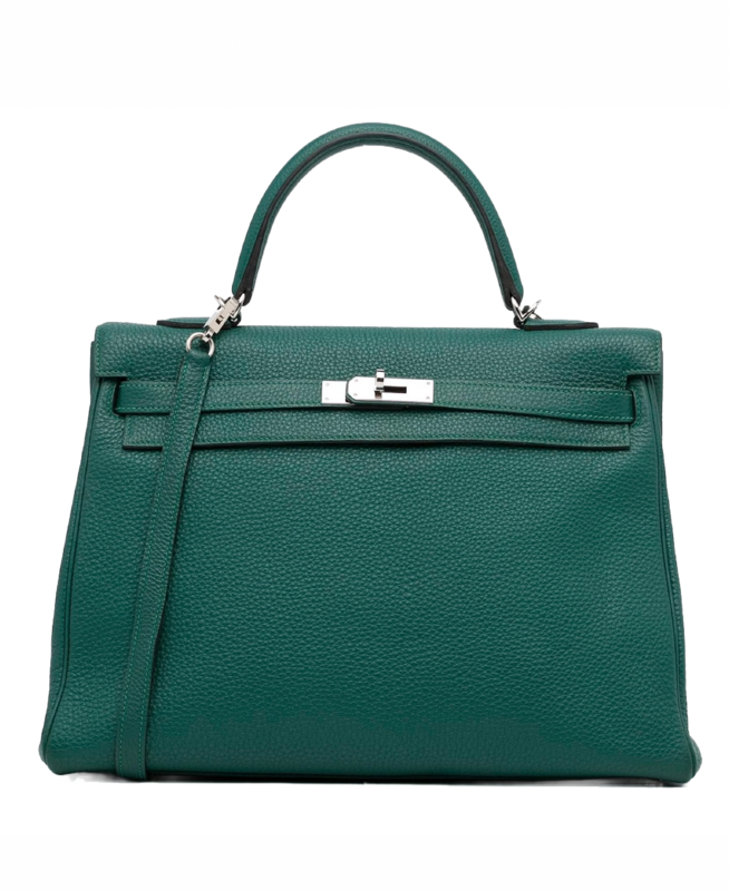 Hermès Kelly 35 Bag in Green
