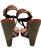 Burberry Leather Supernova Check Canvas T Strap Wedge Sandals