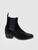 Amiri Chelsea Black Crepe Sole Boots