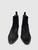 Amiri Chelsea Black Crepe Sole Boots