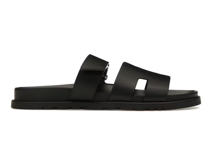 Hermès Chypre Sandals in Black