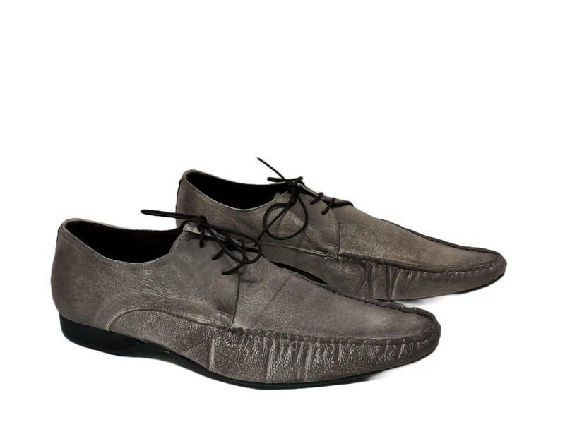 Baldinini Grey Suede Shoes
