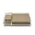 Posh Trading Company Matbox Clear - Faux Shagreen Natural