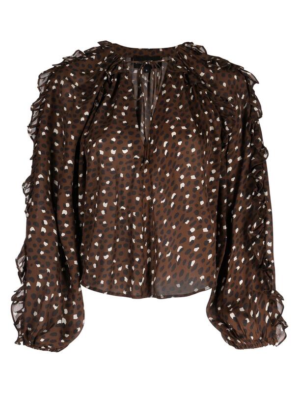 Cynthia Rowley Pippa Silk Blouse