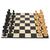Purling Heritage Chess Set Ebony & Boxwood Pieces with Maple Board