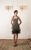 Azzalia Black Tweed With Metallic Threads Skirt