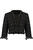 Azzalia Tweed With Metallic Threads Cropped Blazer