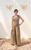 Azzalia Wide Legged Wool Chevron Pants