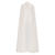 Azzalia White Organza Cape With Neck Bow