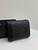 Saint Laurent Gaby small envelope wallet in black quilted lambskin leather