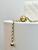 Chanel Pearl Crush Flap Clutch with Chain in Quilted White Lambskin