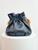 STAUD Grace leather crossbody bag in black with resin bead handle