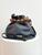 STAUD Grace leather crossbody bag in black with resin bead handle